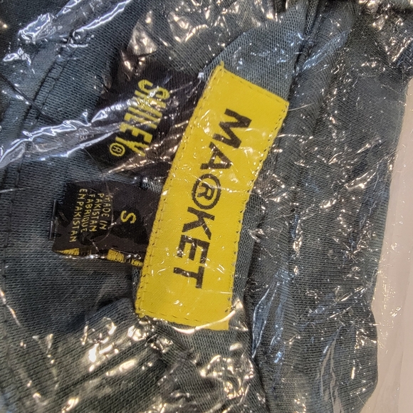 MARKET SHIBORI Smiley BLACK TIE DYE T-SHIRT Size Small NWT! - Picture 7 of 8